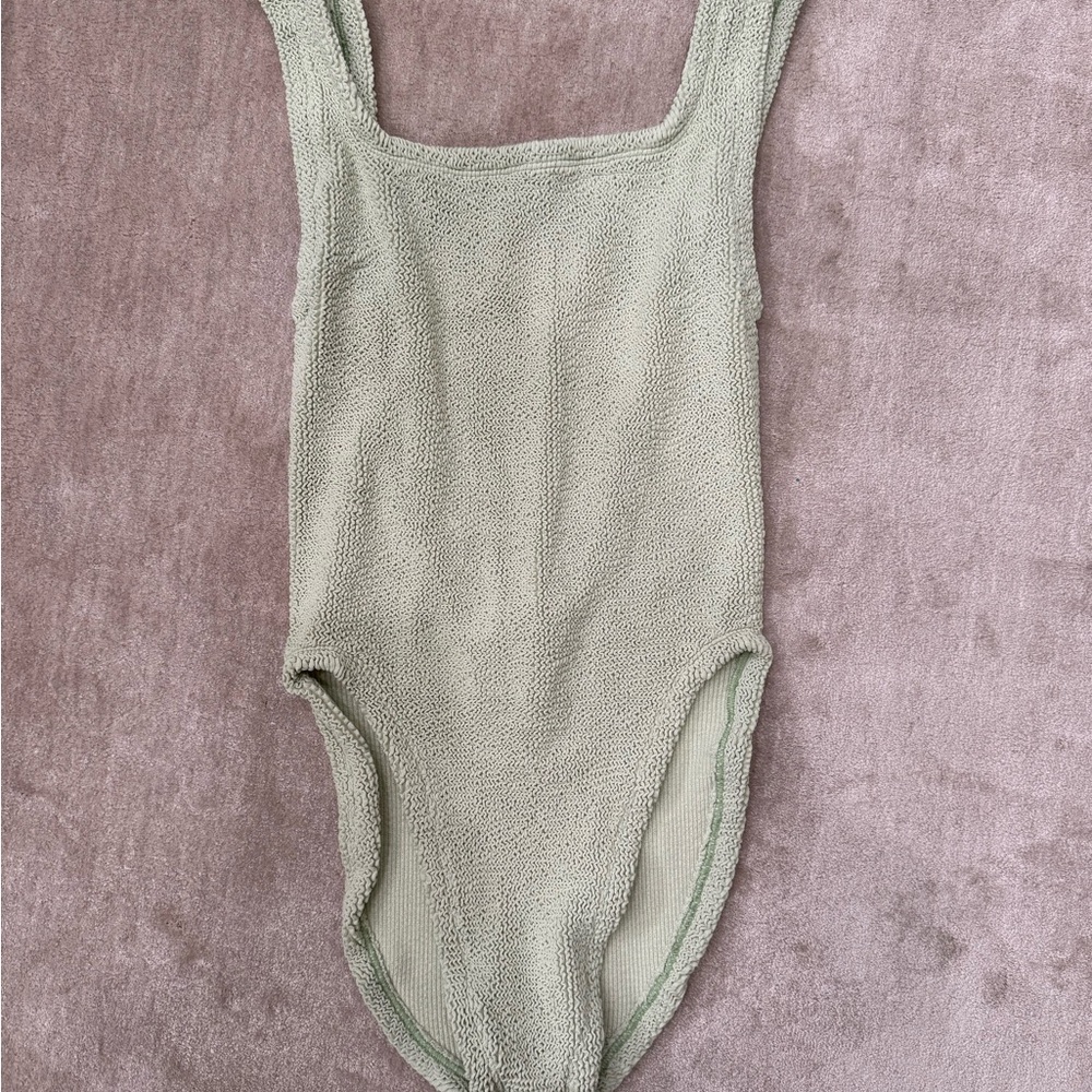Hunza G Swimsuit in Light Green